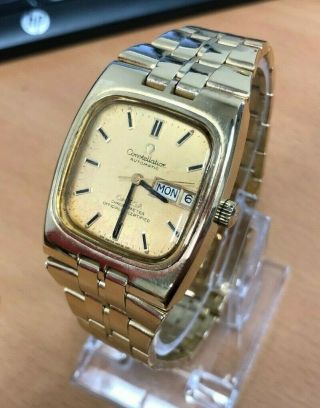 Omega Constellation Chronometer Solid 18k Yellow Gold Automatic Watch