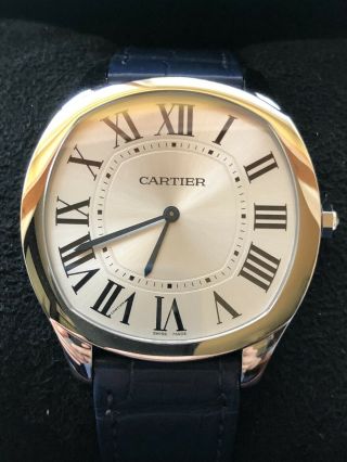 Cartier Drive De Cartier Extra Flat Stainless Steel Watch