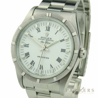 ROLEX AIR - KING OYSTER PERPETUAL STAINLESS STEEL AUTOMATIC WRISTWATCH 14010 2
