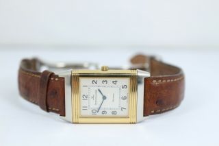 Jaeger - Lecoultre Reverso 250.  5.  86 18k Gold & Stainless Steel Watch