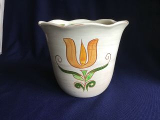 Stangl Pottery - Terra Rose Pattern - Large 6 " Flower/plant Pot