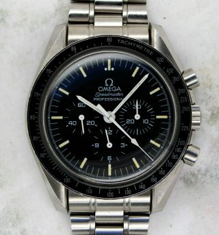 Vintage Omega Speedmaster Moonwatch Chronograph Wristwatch Cal.  861 145.  0022