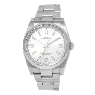 Rolex Oyster Perpetual Stainless Steel Automatic Silver Men 