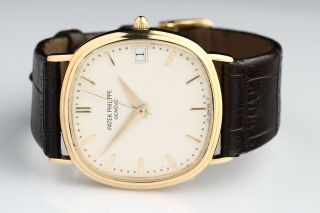 Patek Philippe Ellipse Ref 3737 Automatic 18k Yellow Gold Wristwatch