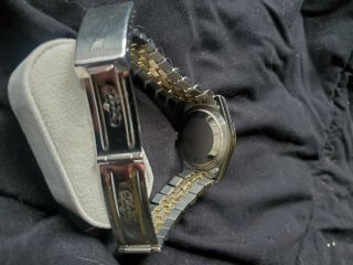Rolex Men ' s Datejust 36 Gold & Steel 16233 Wristwatch - Blue Dial,  Jubilee 2