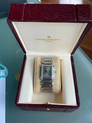 Patek Philippe Twenty 24 Diamond And Stainless Steel Watch 4910