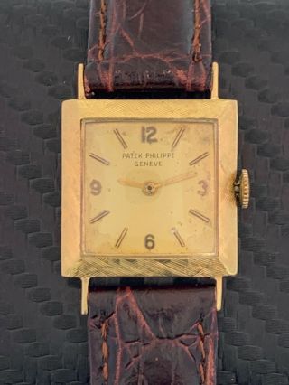 Vintage Patek Philippe Ref.  3141 Gold 18 K.  Rare And With Chiseled Bezel (198)