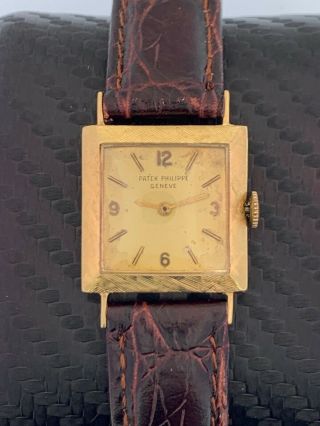 Vintage Patek Philippe Ref.  3141 Gold 18 K.  Rare And With Chiseled Bezel (198) 2