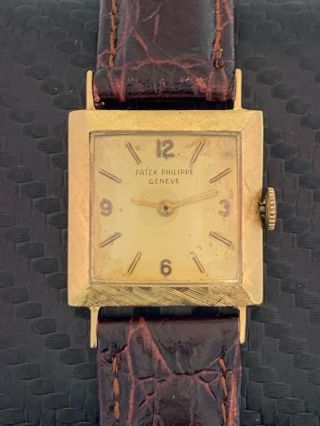 Vintage Patek Philippe Ref.  3141 Gold 18 K.  Rare And With Chiseled Bezel (198) 3