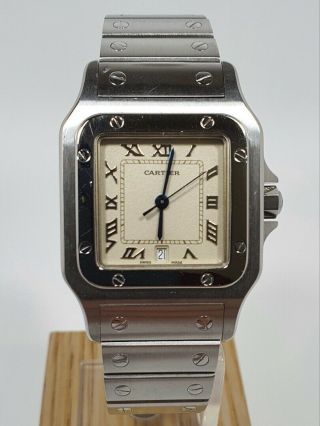 Cartier Santos Galbee 29mm Stainless Steel Watch 1564