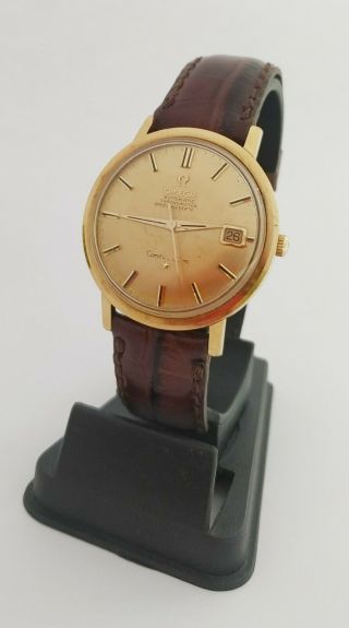 Vintage Omega Constellation 18k Yellow Solid Gold Aut.  Cal.  564 Ref.  168.  004 - 14