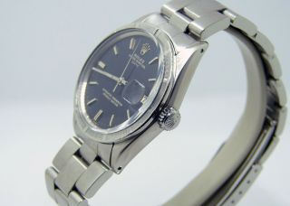 Rolex Oyster Perpetual Date Ref: 1501 Stainless Steel - Black Dial Men 