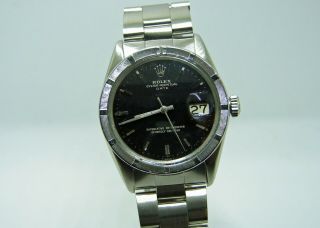 Rolex Oyster Perpetual DATE Ref: 1501 Stainless Steel - Black Dial Men ' s Watch 2