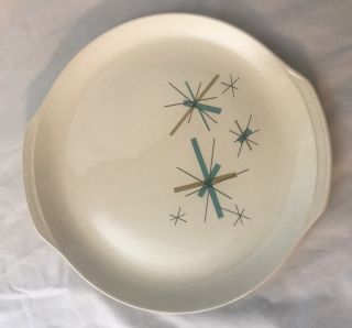 Vintage Mid Century Atomic Salem North Star Serving Platter