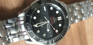 OMEGA SEAMASTER 300 PROFESSIONAL DIVER CO - AXIAL STEEL 41MM,  BOX & PAPERS 2