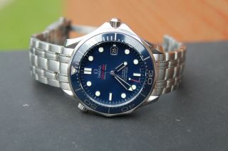 Omega Seamaster Pro 300m Smpc Blue Bond Ceramic 41mm 212.  30.  41.  20.  03.  001 Watch