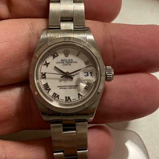 Rolex Datejust 79190 Ladies Vintage Watch 100 Enamel Dial 26 Mm