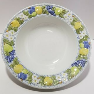 Vernon Ware Florence By Metlox 10.  5 " Serving Bowl