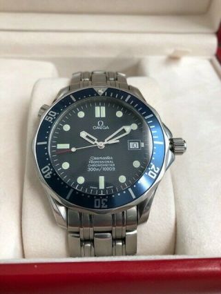 Omega Seamaster Professional Chronometer 300m 2531.  80 With Boxes And Papers