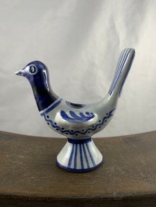 Soholm Denmark Mid Century Ceramic Bird Candle Holder Figure