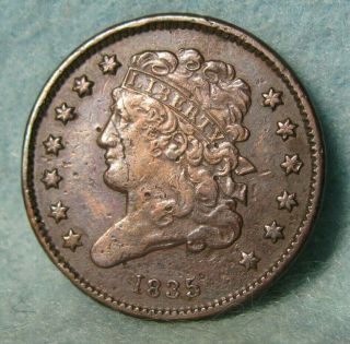 1835 Classic Head Half Cent Details United States Type Coin