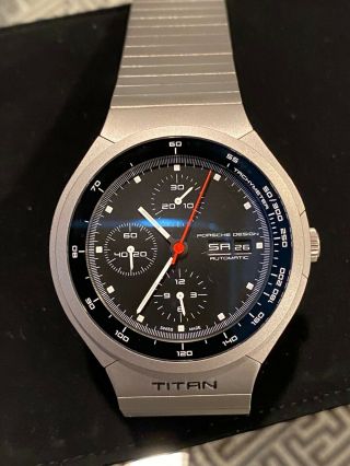 Porsche Titanium Heritage P 6530 Limited Edition Automatic Chronograph Watch