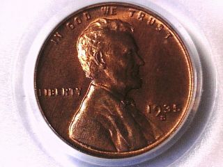 1935 S Lincoln Wheat Cent Pcgs Ms 65 Rd 7897769