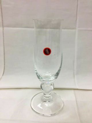 Thomas " Corda " Champagne Flute 8 " High Clear Crystal Germany Rosenthal Group