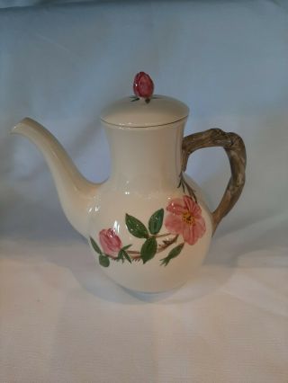 Franciscan Desert Rose Coffee Pot With Lid Usa