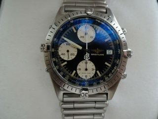 Breitling Chronomat Automatic Stainless Steel Chrono Watch W/ Bracelet 81950