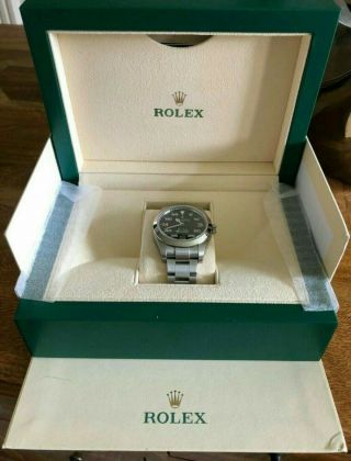 Rolex Air King 116900 40mm Black Dial Box And Paperwork 2019 Edition