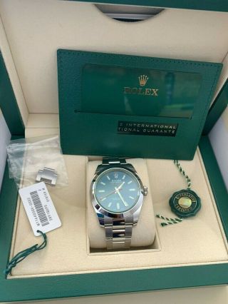 Rolex Oyster Perpetual Milgauss Z - Blue Dial 116400gv 2020