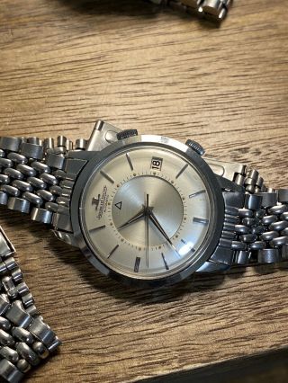 Vintage 60’s Jaeger Lecoultre Memovox Alarm Watch Cal.  825 Box & Paper