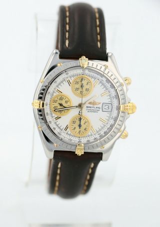 Breitling Chronomat B13050.  1 Chronograph Twotone Watch