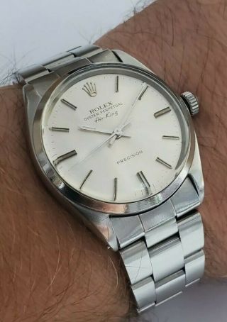 Rolex Oyster Perpetual Air - King 5500 1984 Automatic Vintage 34mm Rolex Boxed