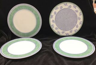 Set Of 4 Villeroy & Boch Switch 3 Cordoba 8 1/4 " Salad Plates - Perfect