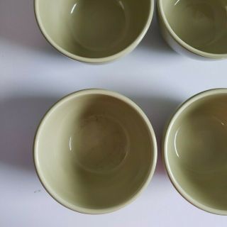 Target Home American Simplicity Hand - painted Stoneware Bowls Sage Green Set of 4 3