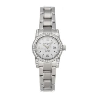 Girard - Perregaux Lady F Auto Steel Diamonds Ladies Watch Date 8039