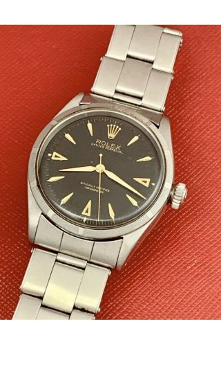 1950 ' S ROLEX MODEL 6285 OYSTER PERPETUAL STAINLESS STEEL - 2