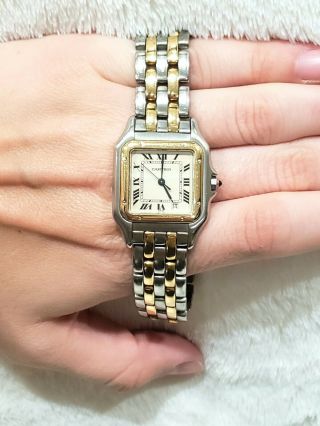 Cartier Panthere Two Tone Ladies Quartz Watch