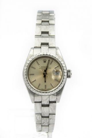 Ladies Steel Rolex,  Date Model,  Wristwatch Ref 69240,  Serial E Circa 1991