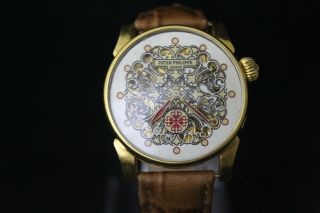 Vintage Men ' s Wristwatch PATEK PHILIPPE & Cie,  Engraved movement 1910 ' s 2