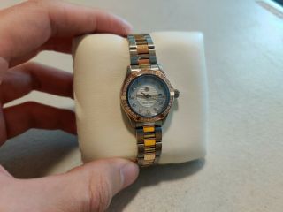 Tag Heuer Aquaracer 18kt Rose Gold Diamond Steel Two - Tone Watch Wap1452bd0837 - P0