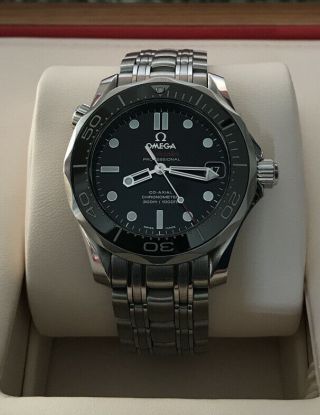 Omega Seamaster Diver 300m Co - Axial Automatic 212.  30.  36.  20.  01.  002 Ceramic Bezel