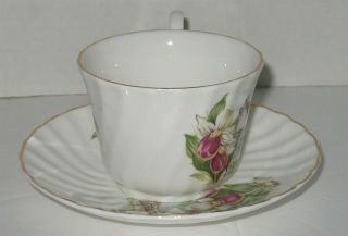 Vintage Royal Stuart Fine Bone China Tea Coffee Cup & Saucer Made in England 2