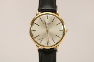 Vintage Patek Philippe Calatrava 18k Yellow Gold Mechanical Watch 1970s Ref 3468
