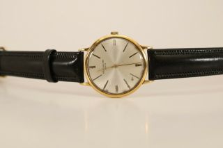 Vintage Patek Philippe Calatrava 18K Yellow Gold Mechanical Watch 1970s Ref 3468 2