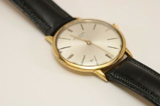 Vintage Patek Philippe Calatrava 18K Yellow Gold Mechanical Watch 1970s Ref 3468 3