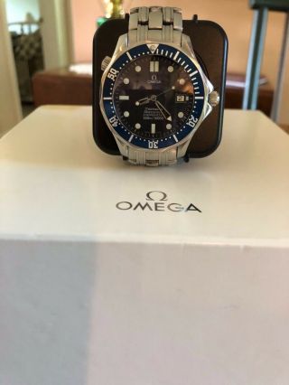 Omega Seamaster 2531.  80.  00 Wrist Watch For Men James Bond Model