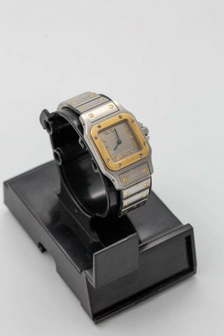 Cartier Santos Galbee 1566 29mm Stainless Steel & Yellow Gold